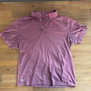 UNTUCKit Maroon Polo Shirt